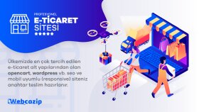 profesyonel e-ticaret sitesi yaparım