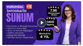 kurumsal ve bireysel infografik sunum hazırlarım