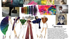 Moda Tasarım ve Marka Mood board(Hikaye panosu) 