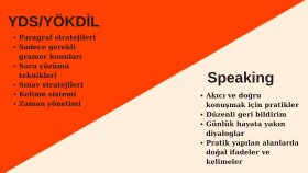 online YDS/YÖKDİL ve Speaking dersleri sunuyorum