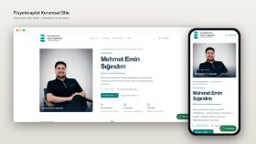 Fizyoterapist – Kişisel Web Sitesi ve Randevu