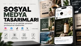markanıza özel profesyonel sosyal medya tasarımları yaparım