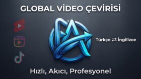 İngilizce videolarınıza Türkçe altyazı eklerim