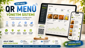 kafeler için yönetim panelli QR menü sistemi yapabilirim