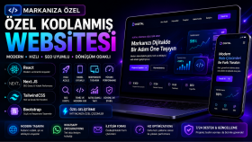 markanıza özel react ve next.js ile website geliştirebilirim