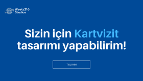 Kartvizit ve İş Kartı Tasarımlarım
