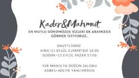 Düğün Davetiyesi Tasarımı