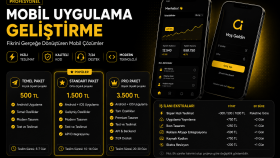 modern ve kullanıcı dostu mobil uygulamalar geliştiririm