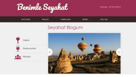 Seyahat Blogu & Admin Panelli Web Uygulaması