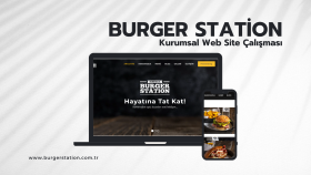 Burger Station Web Site Tasarımı