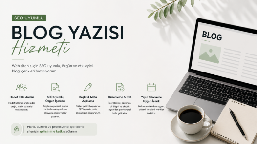 seo uyumlu blog yazısı yaparım