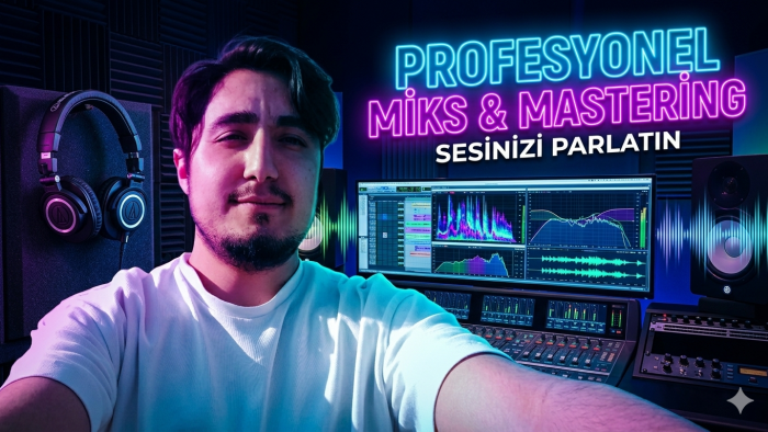 parçalarınıza kısa sürede kaliteli mix & mastering yapıyorum