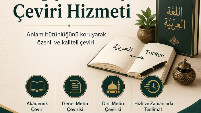 Arapça-Türkçe ve Türkçe-Arapça çeviri yapıyorum