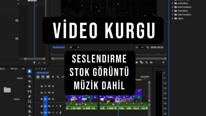 youtube kanalınız için uzun format video kurgusu yaparım