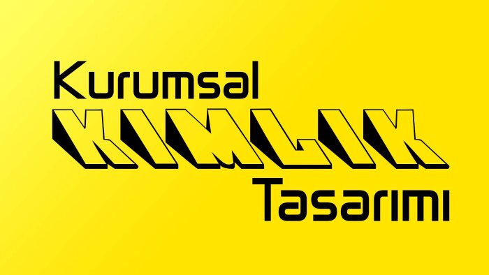 profesyonel ve kurumsal bir kimlik yaratabilirim