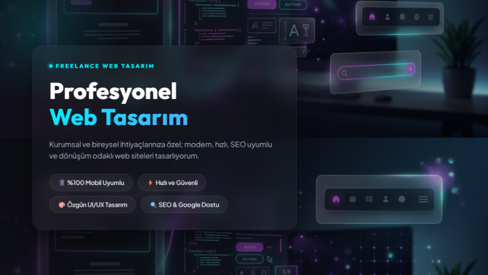 markanıza özel profesyonel web sitelerinizi kodlayabilirim