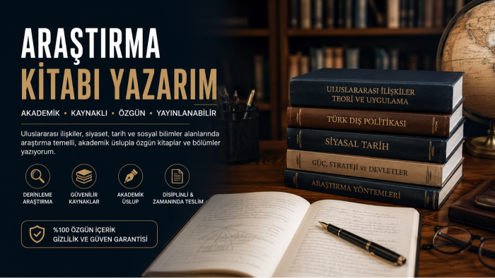 araştırma kitapları yazarım