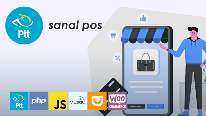 woocommerce için ptt sanal pos modülünü kurarım