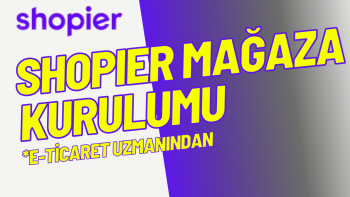 shopier mağazanızı kurar ürün girişi yapar içerik yazarım