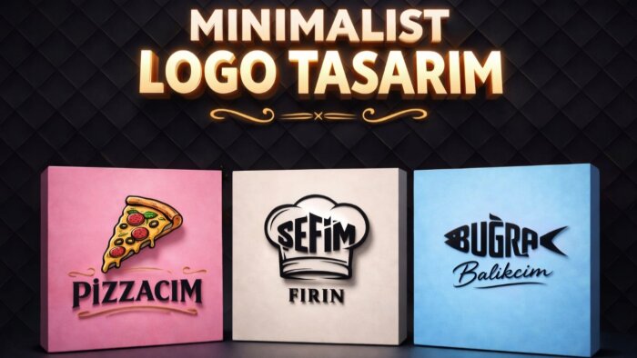 sizin markanıza uygun kurumsal ve minimalist logo tasarlarım