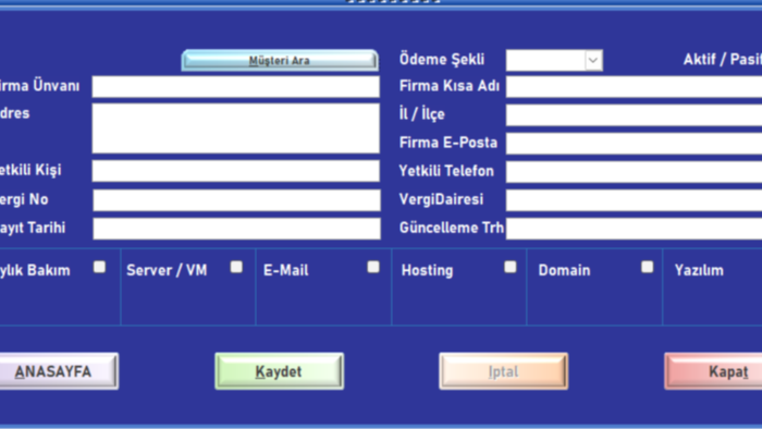 C# ile talep ettiğiniz uygulamaları geliştirebilirim
