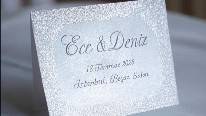düğün ve davetleriniz için en iyi davetiyeyi tasarlıyorum
