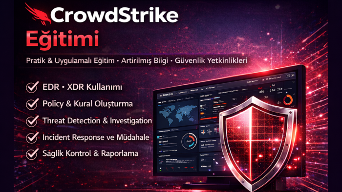 Crowdstrike güvenlik ürününün eğitim hizmetini verebilirim