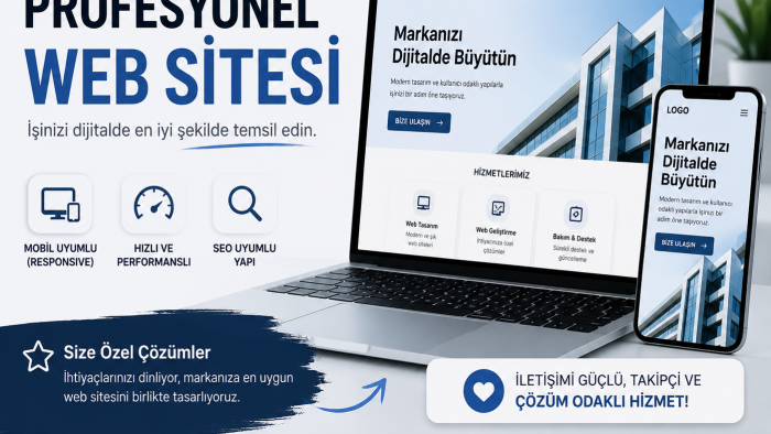 size özel mobil uyumlu profesyonel web sitesi yapabilirim