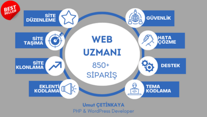 profesyonel olarak hosting ve domain işlemlerinizi yaparım