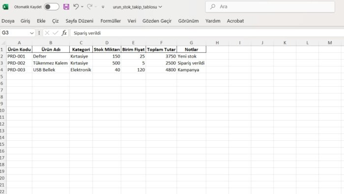 Excel işlerinizi hızlıca halletmenize yardımcı olurum