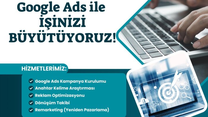 reklam kampanyalarınızı kurar ve yönetirim