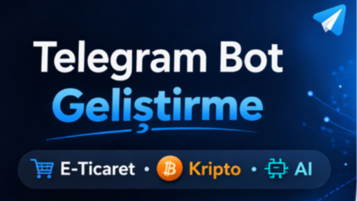 Telegram ekosisteminde ihtiyacınıza özel bot geliştiriyorum
