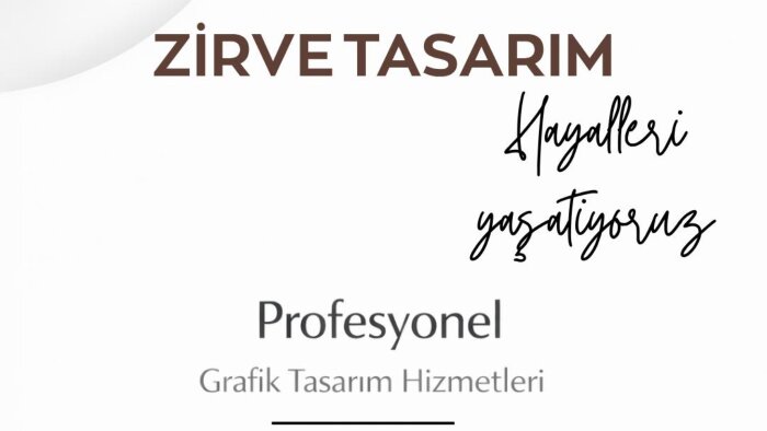 fikirlerinizi somut  ve etkileyici bir vizyona taşırım