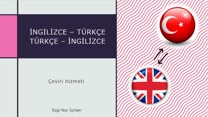 İngilizce-Türkçe çevirilerinizi yapabilirim