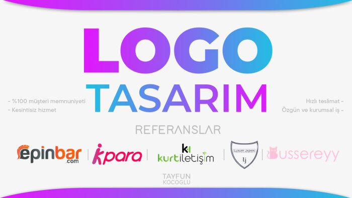 firmanıza sade ve özgün logo tasarlayabilirim