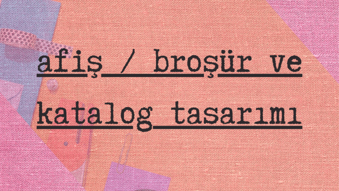 alanınıza yönelik broşür ve afiş hazırlarım