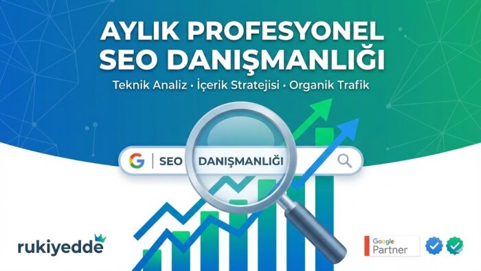 web siteniz için aylık profesyonel SEO danışmanlığı veririm