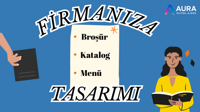 sizin için broşür, katalog, menü tasarımları yaparım