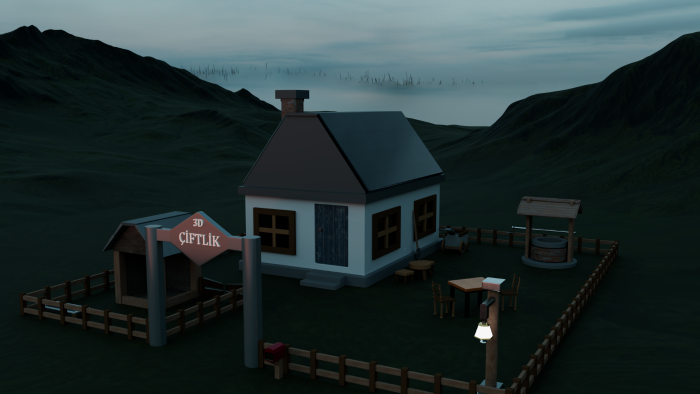3D modelleme yapıyorum