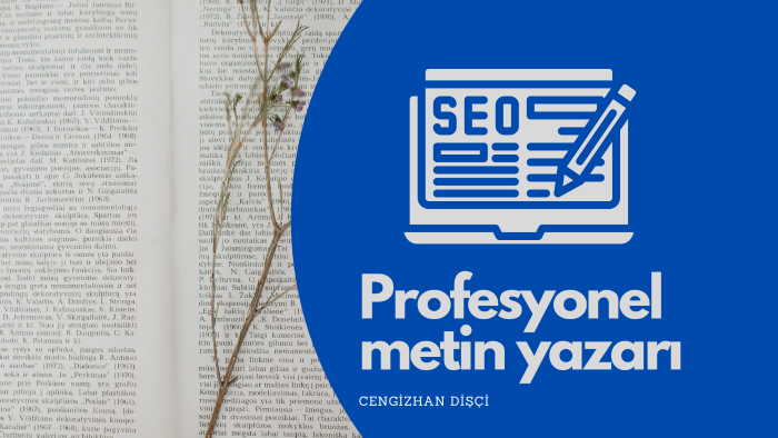 metin yazarlığı yapabilirim