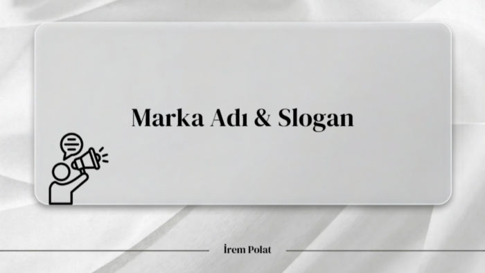 markanıza özel özgün slogan oluşturabilirim