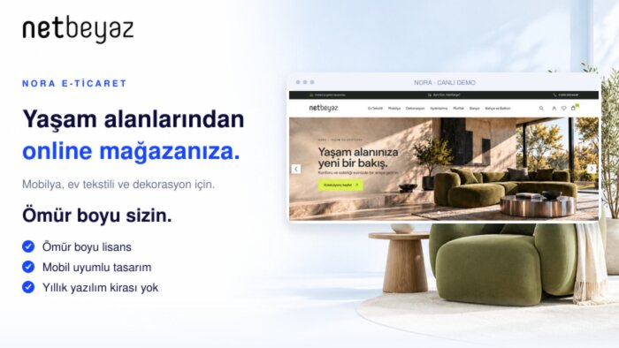 mobilya ve dekorasyon e-ticaret sitesi kuruyorum
