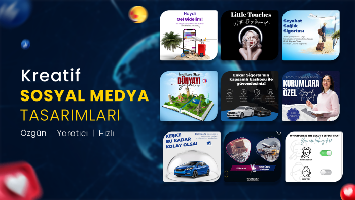 kreatif sosyal medya tasarımlarınızı hazırlarım