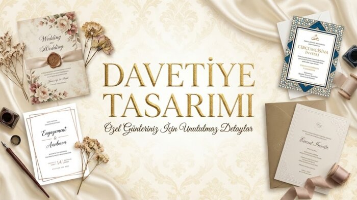 dilediğiniz gibi bir davetiye tasarımı yaparım