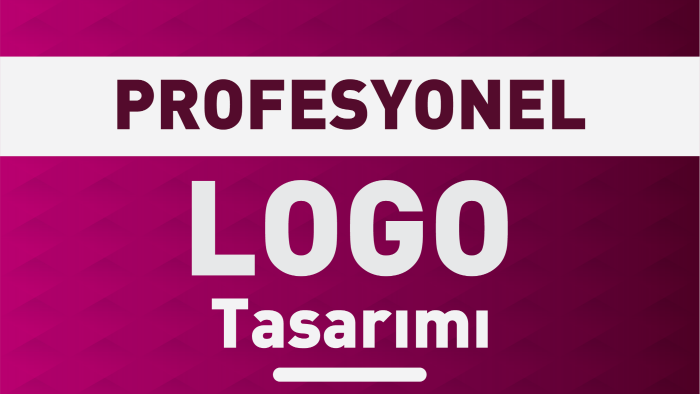 Profesyonel, logo tasarımı yaparım
