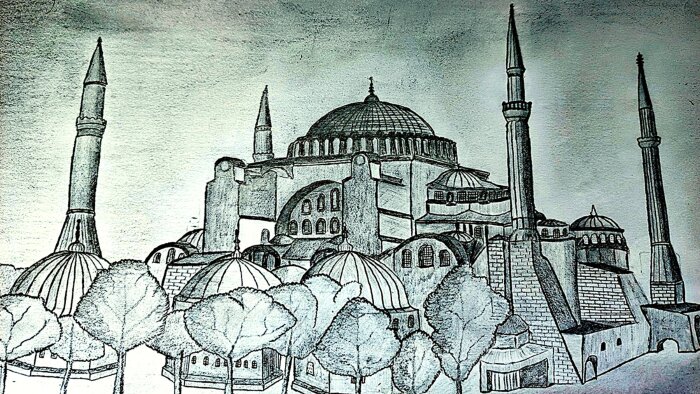 karakalem ile mimari eskiz ve ilustrasyon yapabilirim