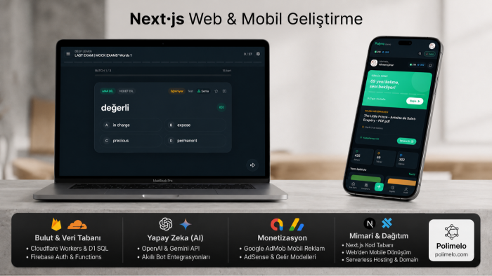 istediğiniz web ve mobil uygulamaları yapabilirim