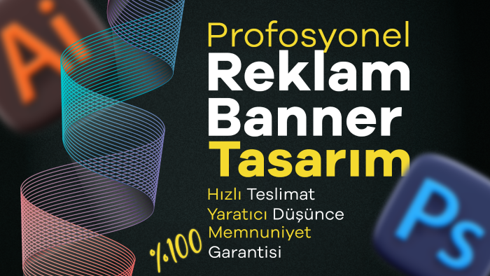 gücünüze güç katacak reklam ve banner tasarımı yaparım