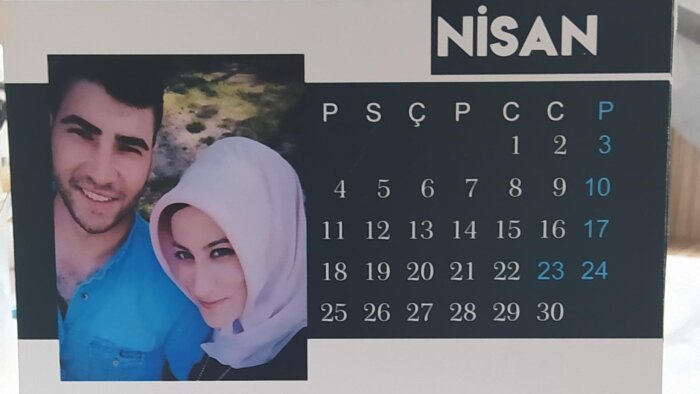 sizin için eşsiz masa takvimi tasarlayabilirim