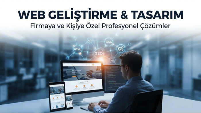 firmanıza özel modern ve profesyonel web sitesi tasarlarım